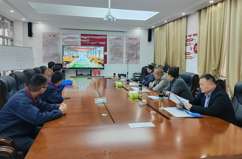 山西蘭花集團蒞臨山東東達機電有限責任公司考察交流