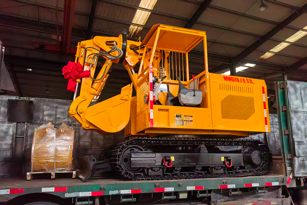 東達機電煤礦液壓挖掘機成功交付中煤三建，助力能源建設高質量發展